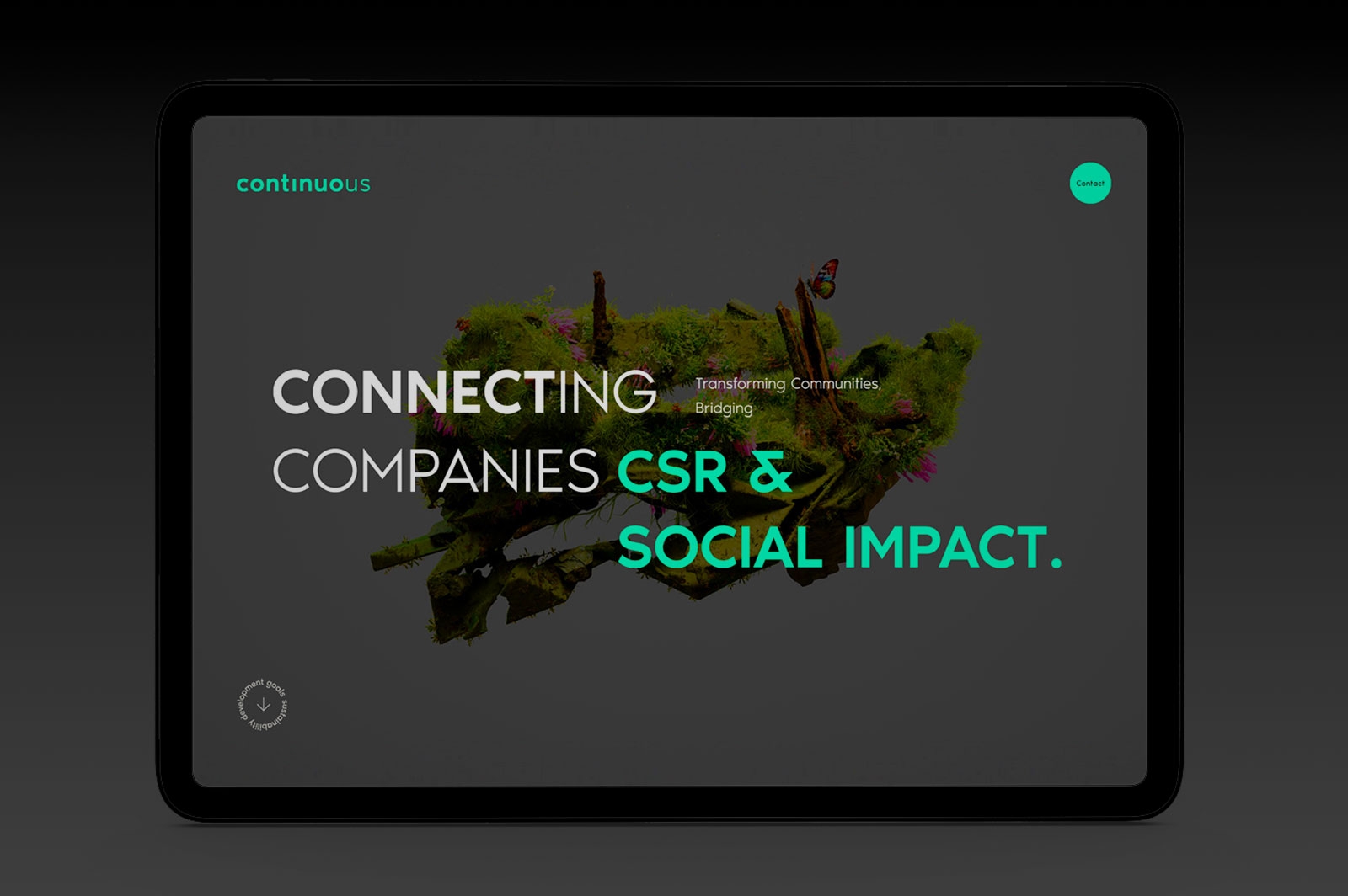 สร้างและออกแบบบริการเพื่อกิจกรรม CSR ระหว่างบริษัทและองค์กรเพื่อสังคม